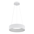 Globo - LED-pendel med wire LED/45W/230V 2700/4000/6000K Ø 46 cm hvid