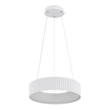 Globo - LED-pendel med wire LED/45W/230V 2700/4000/6000K Ø 46 cm hvid