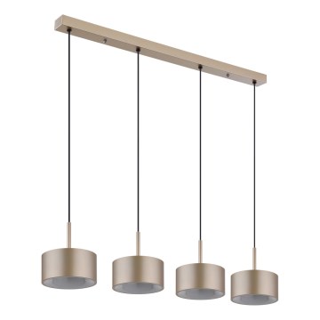 Globo - LED-pendel på kabel LED/40W/230V 3000K messing