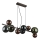 Globo - LED-pendel på wire 9xG9/3W/230V