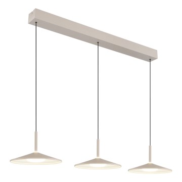 Globo - LED pendel på wire LED/24W/230V 4000K beige