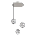 Globo - LED-pendel på wire LED/24W/230V