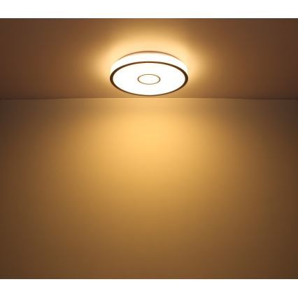 Globo - LED RGB Badeværelseslampe dæmpbar LED/30W/230V IP44 Wi-Fi Tuya + fjernbetjening