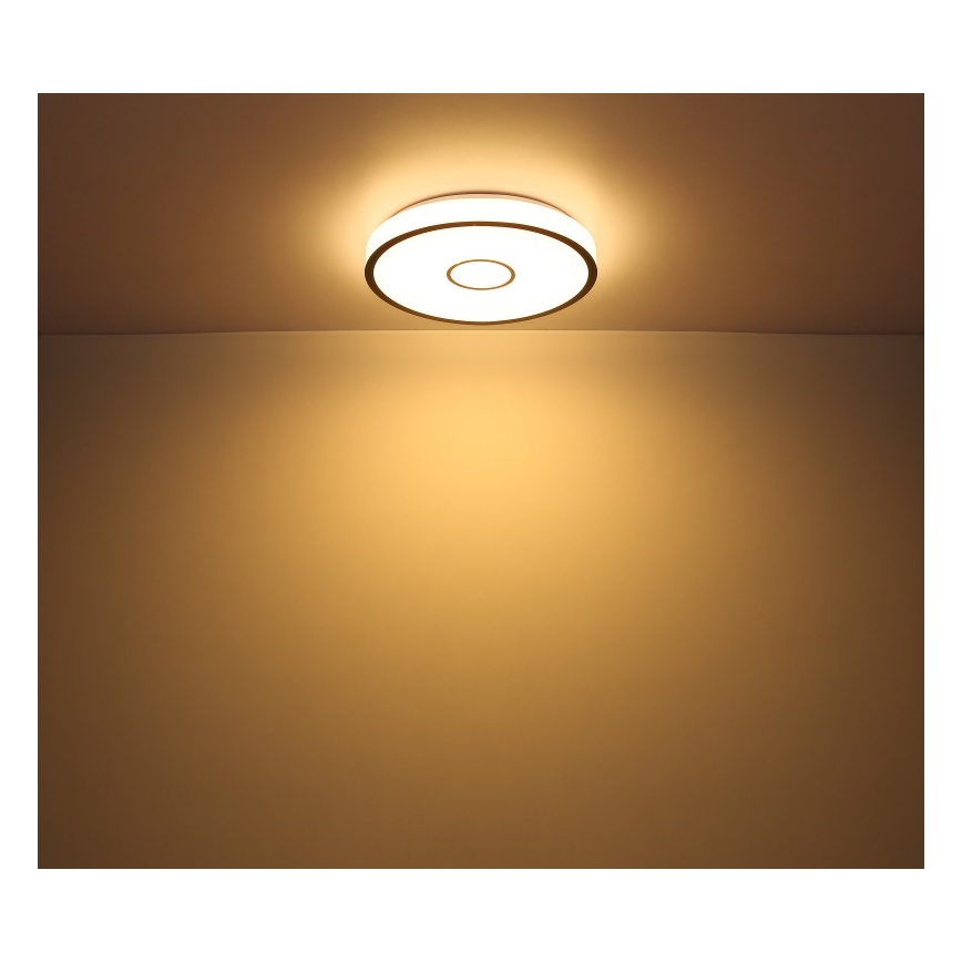Globo - LED RGB Badeværelseslampe dæmpbar LED/30W/230V IP44 Wi-Fi Tuya + fjernbetjening