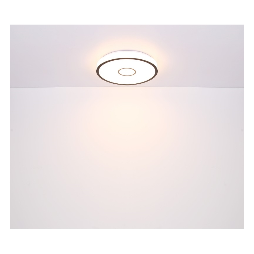 Globo - LED RGB Badeværelseslampe dæmpbar LED/30W/230V IP44 Wi-Fi Tuya + fjernbetjening