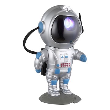Globo - LED RGB Bordlampe LED/4,5W/5V astronaut sølv