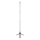 Globo - LED RGB justerbar gulvlampe LED/7W/5V + fjernbetjening