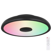 Globo - LED RGBW Badeværelseslampe dæmpbar med højttaler LED/18W/230V IP44 + fjernbetjening