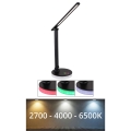 Globo - LED RGBW dæmpbar touch bordlampe LED/5W/230V + LED/2W 2700K/4000K/6500K sort