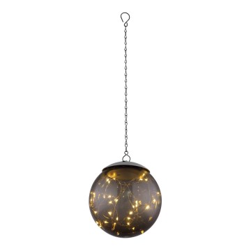 Globo - LED solarlampe på kæde 20xLED/0,06W/1,2V Ø 15 cm IP44 600 mAh
