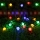 Globo - LED solcelle-lyskæde 20xLED/1,2V IP44 300 mAh 5,8 m