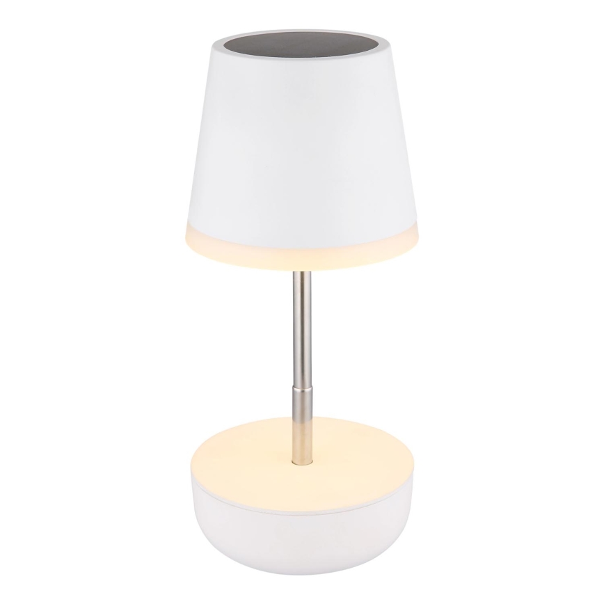 Globo - LED solcellelampe 10xLED/0,06W/3V IP44 800 mAh hvid