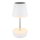 Globo - LED solcellelampe 10xLED/0,06W/3V IP44 800 mAh hvid