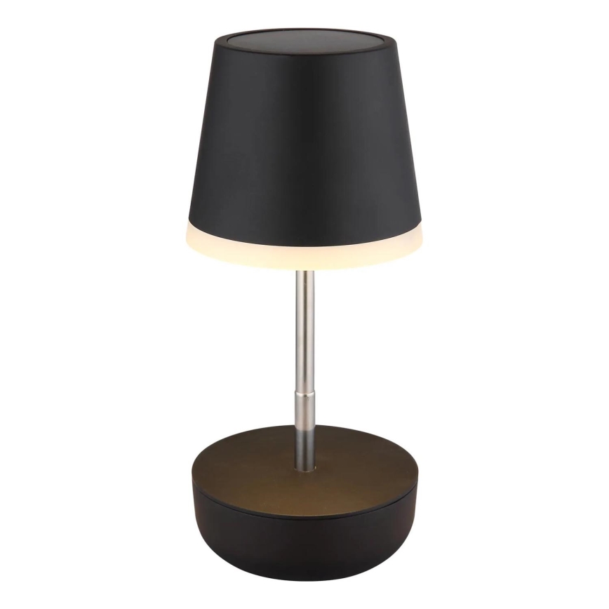 Globo - LED solcellelampe 10xLED/0,06W/3V IP44 800 mAh sort