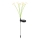 Globo - LED-solcellelampe 6xLED/3V IP44 600 mAh blomstformet