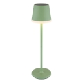 Globo - LED solcellelampe LED/0,06W/3V 3000K IP44 grøn