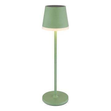 Globo - LED solcellelampe LED/0,06W/3V 3000K IP44 grøn