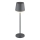 Globo - LED solcellelampe LED/0,6W/3V 3000K IP44 1200 mAh antracit