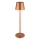 Globo - LED solcellelampe LED/0,6W/3V 3000K IP44 1200 mAh kobber