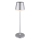 Globo - LED solcellelampe LED/0,6W/3V 3000K IP44 mat krom