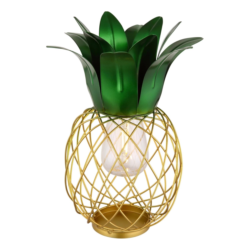 Globo - LED solcellelampe LED/2W/3V IP44 ananas