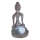 Globo - LED solcellelampe LED/3V IP44 200 mAh Buddha-statue