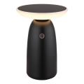 Globo - LED solcellelampe m. touch-funktion dæmpbar LED/10W/3,7V IP54 sort