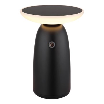 Globo - LED solcellelampe m. touch-funktion dæmpbar LED/10W/3,7V IP54 sort