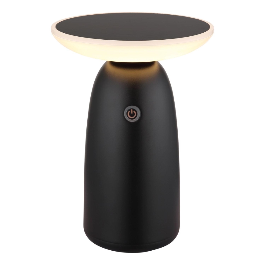 Globo - LED solcellelampe m. touch-funktion dæmpbar LED/10W/3,7V IP54 sort