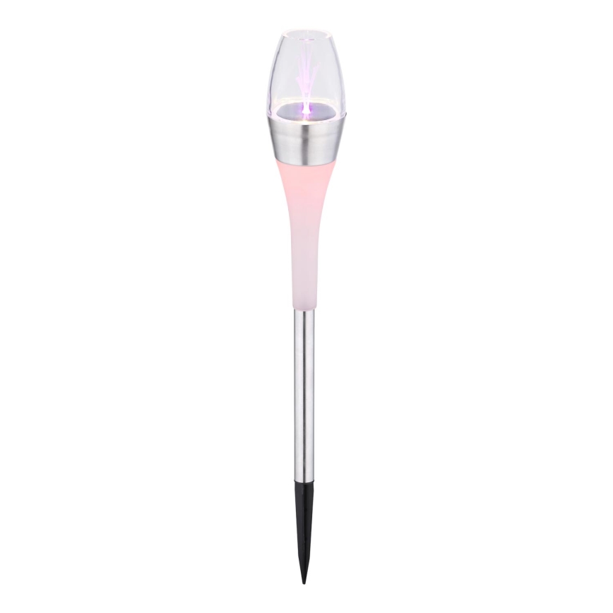 Globo - LED solcellelampe med RGB-farver 2xLED/0,06W/3V IP44 400 mAh