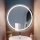 Globo - LED spejl m. baggrundslys dæmpbart LED/10W/230V 4000K diameter 55 cm