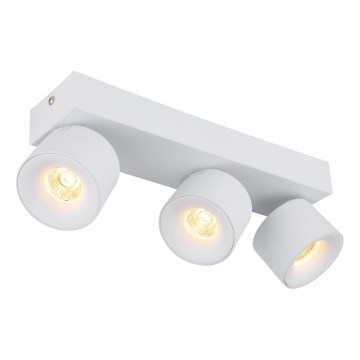 Globo - LED spotlampe 3xLED/6W/230V hvid