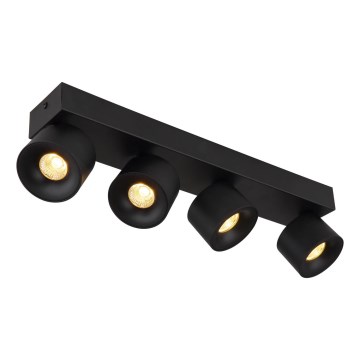 Globo - LED spotlampe 4xLED/6W/230V sort