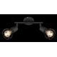 Globo - LED spotlampe 2xE14/5W/230V sort