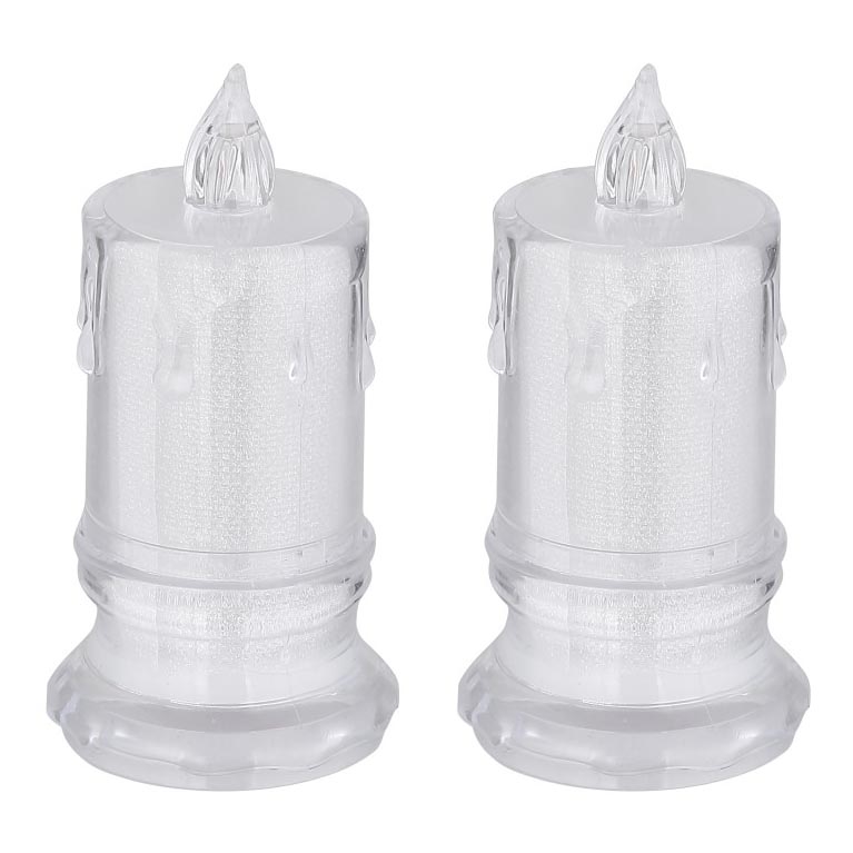 Globo - LED stearinlys 2 stk. LED/0,25W/3xLR1130