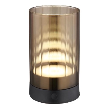 Globo - LED Udendørs dæmpbar genopladelig touch-funktion bordlampe LED/2W/3,7V 2700/4000/6500K 1200mAh IP44 brun