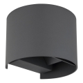 Globo - LED udendørs væglampe 2xLED/3W/230V IP54