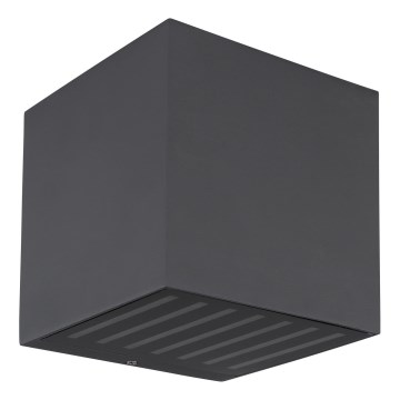 Globo - LED udendørs væglampe LED/6W/230V IP54 antracit
