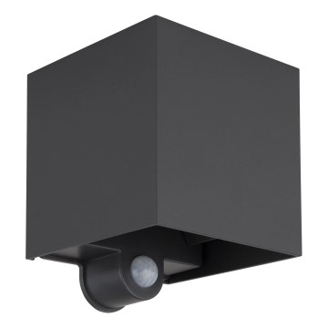 Globo - LED udendørs væglampe med sensor 2xLED/3W/230V IP54