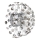 Globo - LED væglampe 6xG9/3,5W/230V skinnende krom