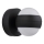 Globo - LED væglampe m. touch-funktion dæmpbar og genopladelig LED/1,4W/5V 1800 mAh sort