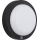 Globo - LED væglampe m. touch-funktion genopladelig LED/1,2W/3,7V diameter 15 cm 1800 mAh sort