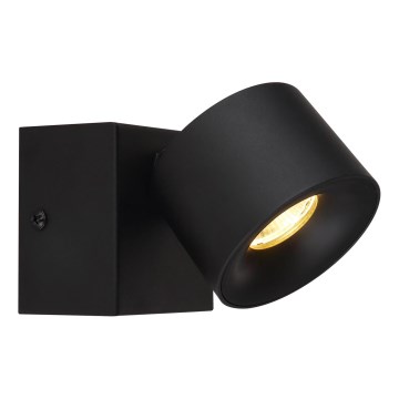 Globo - LED vægspot LED/6W/230V sort
