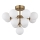 Globo - Loftlampe 13xG9/5W/230V diameter 56 cm guldfarvet