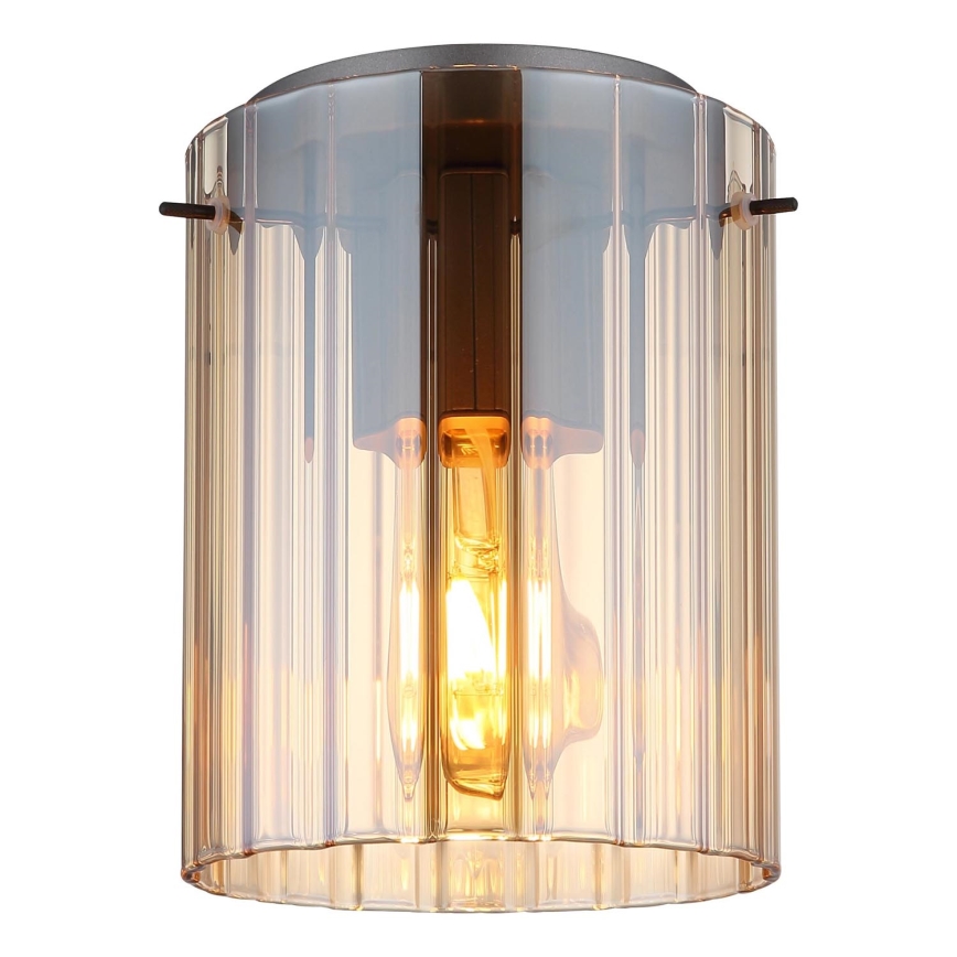 Globo - Loftlampe 1xE27/40W/230V diameter 18 cm brun