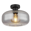 Globo - Loftlampe 1xE27/40W/230V diameter 28 cm grå
