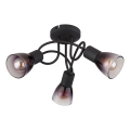 Globo - Loftlampe 3xE14/25W/230V sort