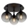 Globo - Loftlampe 3xE27/10W/230V diameter 46 cm sort