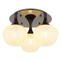 Globo - Loftlampe 3xE27/40W/230V antracit