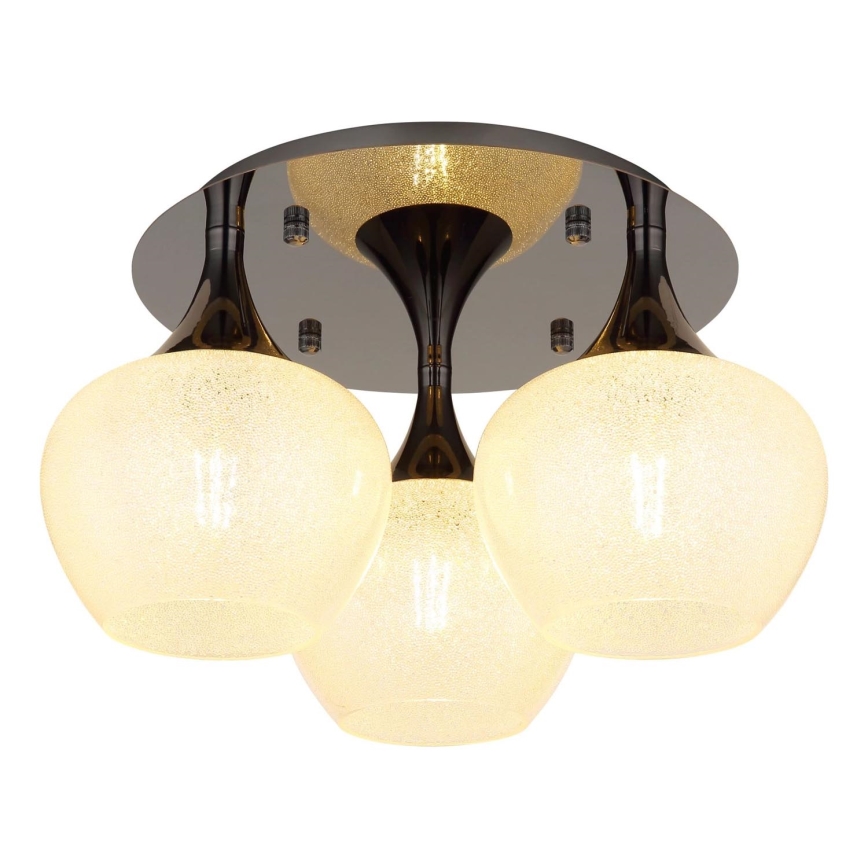 Globo - Loftlampe 3xE27/40W/230V antracit